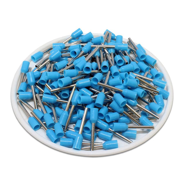 AT07512 - 20 AWG (12mm Pin) Insulated Ferrules - Blue - Ferrules Direct