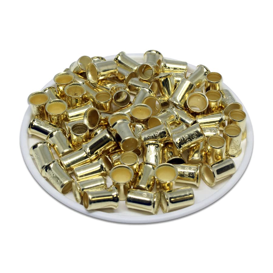 ENAFE1810BS - Brass Plated Copper Splice Cap Connectors - 18-10AWG - Ferrules Direct