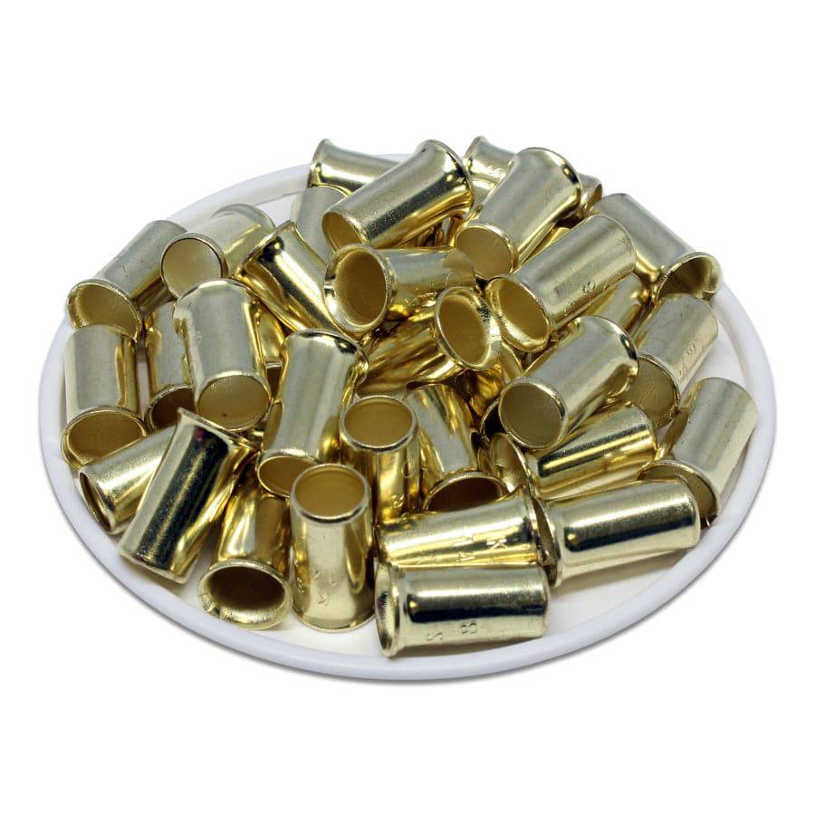 ENAFE1408BS - Brass Plated Copper Splice Cap Connectors - 14-08AWG - Ferrules Direct