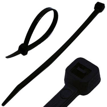 CT500LB - Standard Cable Ties 500x7.6mm (19.7x0.3") BLACK - Ferrules Direct