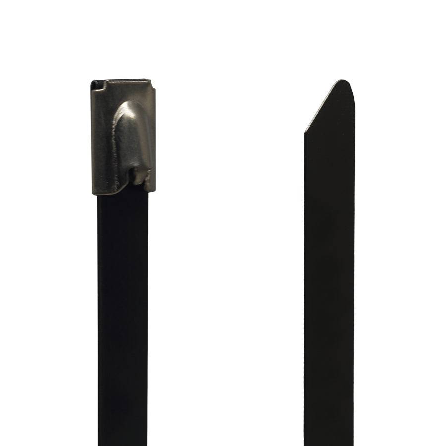 PVC304-79600 - Grade 304 PVC Coated Steel Tie - 0.31x24" (7.9x600mm) - Ferrules Direct