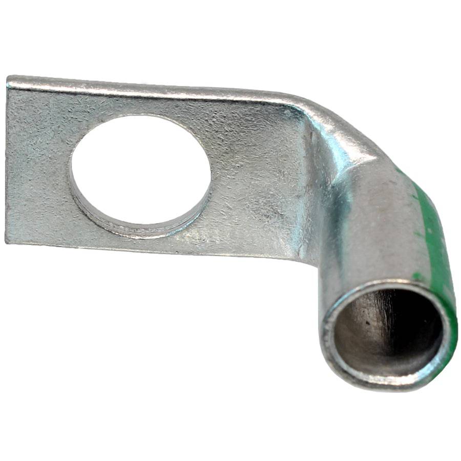 SBF112 - 90 Degree Short Barrel Compression Lug - 1 AWG - 1/2" Stud - Ferrules Direct