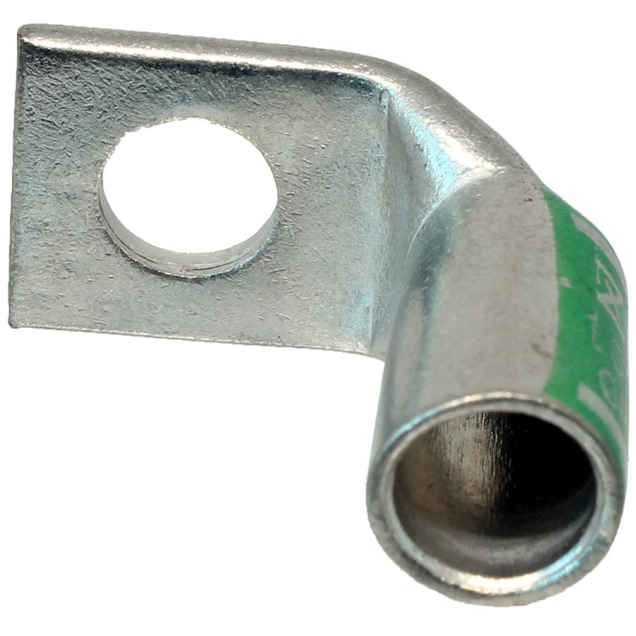 SBF1516 - 90 Degree Short Barrel Compression Lug - 1 AWG - 5/16" Stud - Ferrules Direct