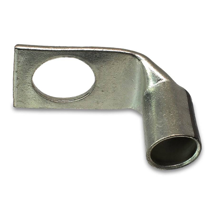 SBF2058 - 90 Degree Short Barrel Compression Lug - 2/0 AWG - 5/8" Stud - Ferrules Direct