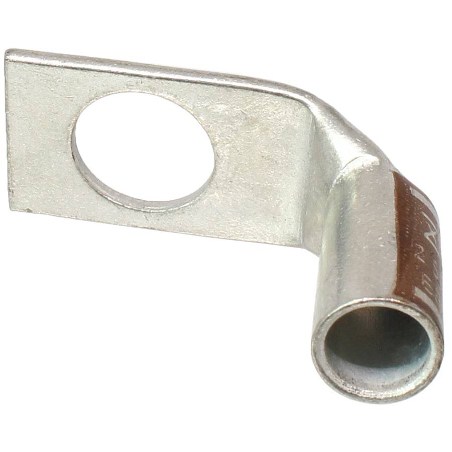 SBF212 - 90 Degree Short Barrel Compression Lug - 2 AWG - 1/2" Stud - Ferrules Direct