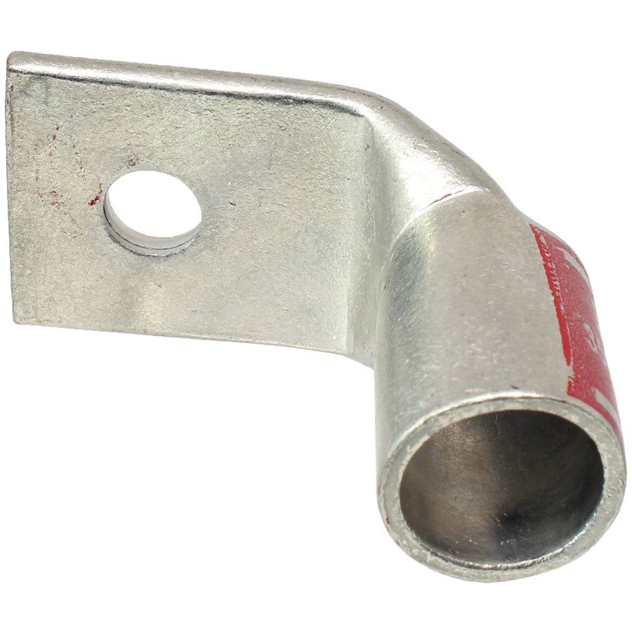 SBF35038 - 90 Degree Short Barrel Compression Lug - 350 MCM - 3/8" Stud - Ferrules Direct