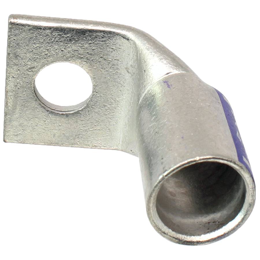 SBF4038 - 90 Degree Short Barrel Compression Lug - 4/0 AWG - 3/8" Stud - Ferrules Direct