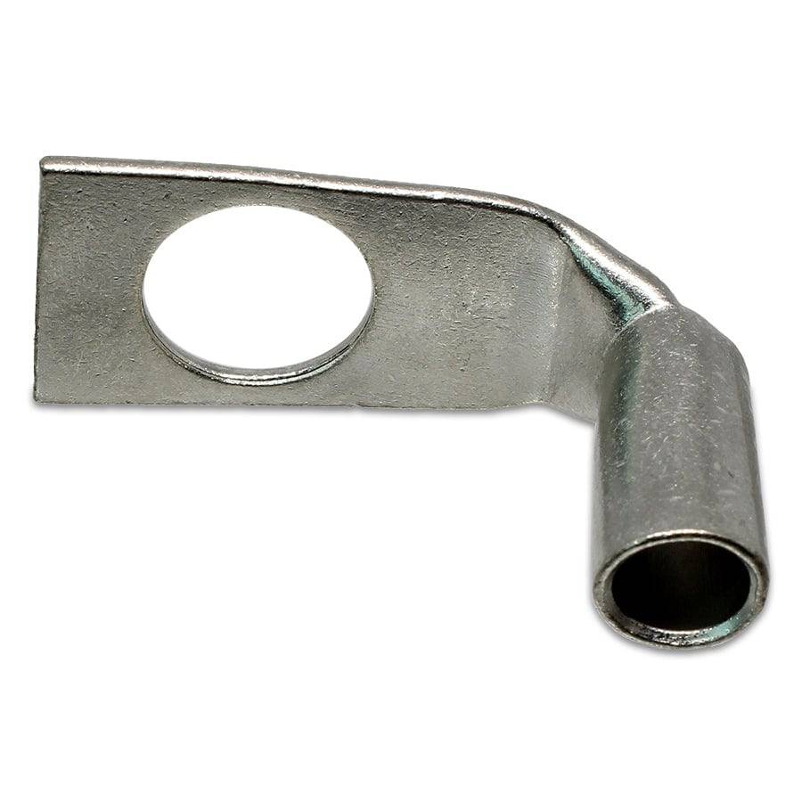 SBF412 - 90 Degree Short Barrel Compression Lug - 4 AWG - 1/2" Stud - Ferrules Direct
