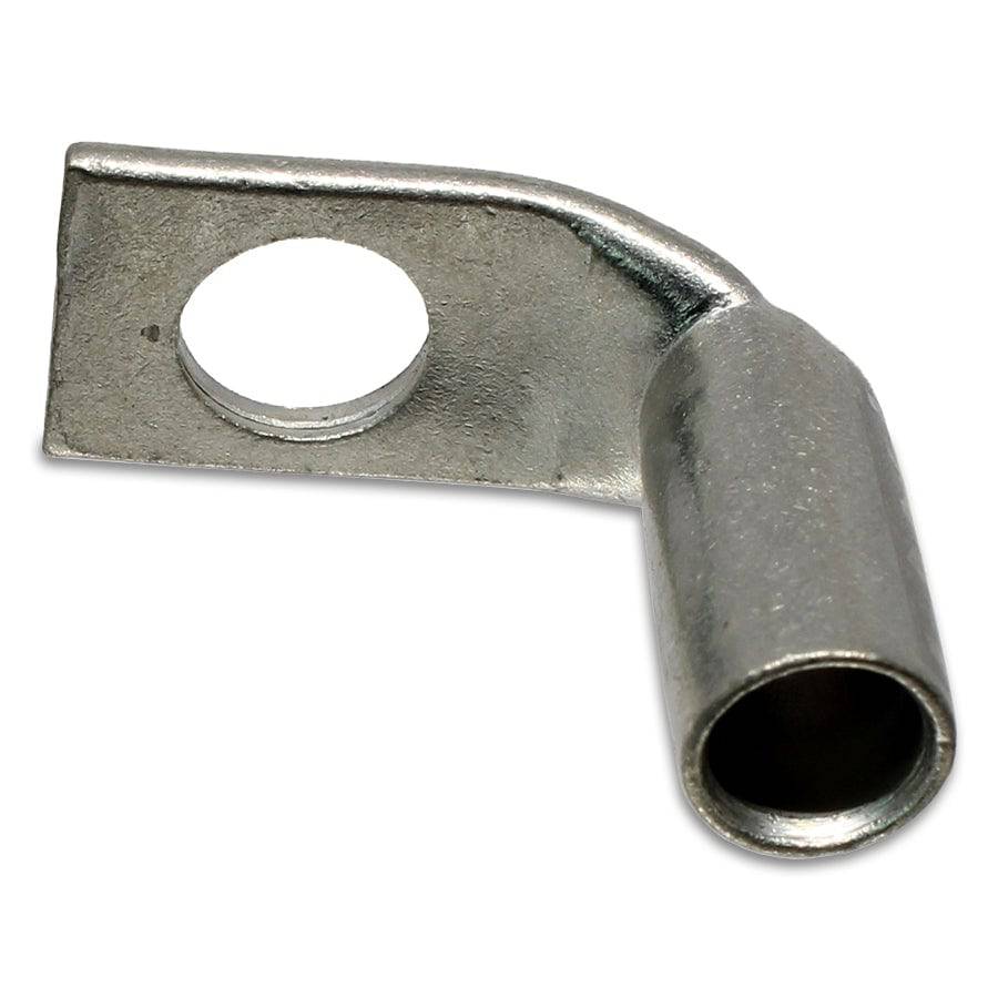 SBF4516 - 90 Degree Short Barrel Compression Lug - 4 AWG - 5/16" Stud - Ferrules Direct