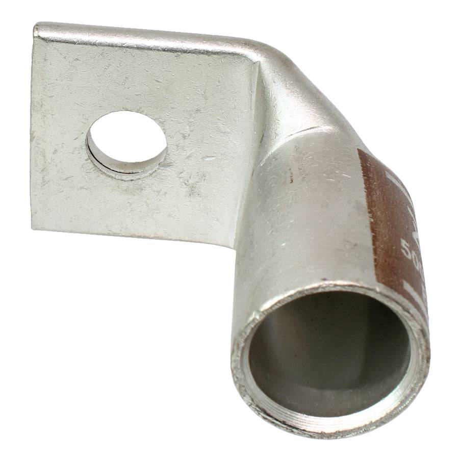 SBF50012 - 90 Degree Short Barrel Compression Lug - 500 MCM - 1/2" Stud - Ferrules Direct