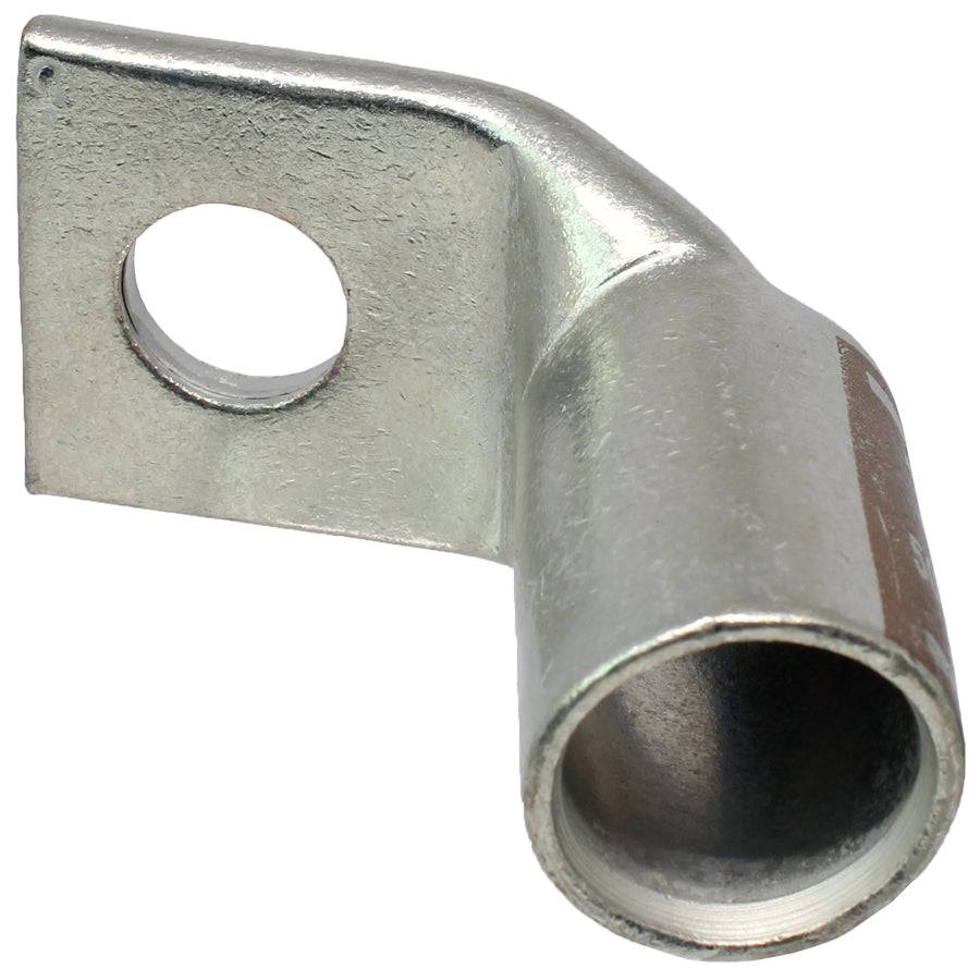 SBF50058 - 90 Degree Short Barrel Compression Lug - 500 MCM - 5/8" Stud - Ferrules Direct