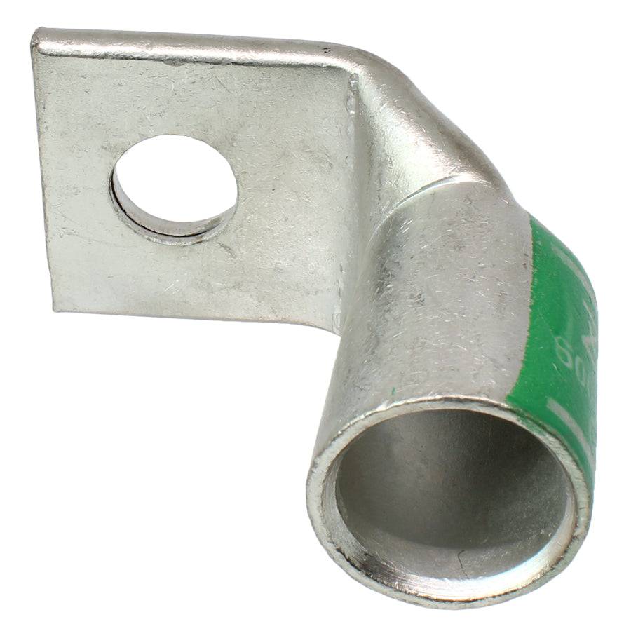 SBF60058 - 90 Degree Short Barrel Compression Lug - 600 MCM - 5/8" Stud - Ferrules Direct