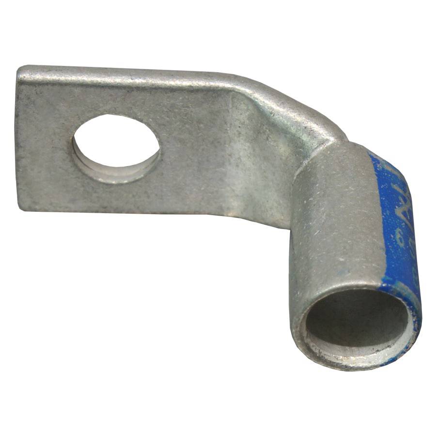SBF610 - 90 Degree Short Barrel Compression Lug - 6 AWG - #10 Stud - Ferrules Direct