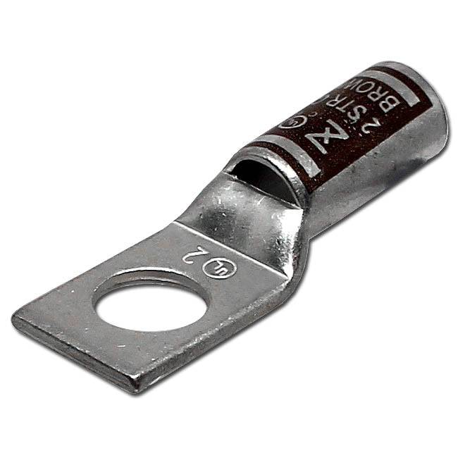 SB238 - 2AWG Compression Lug - 3/8" Stud Size - Ferrules Direct