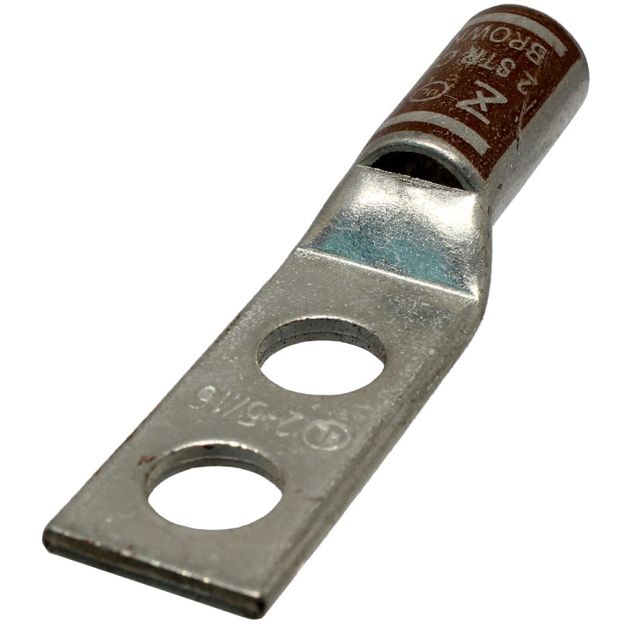ST2516A - 2AWG Compression Lug - 5/16" Stud Size - Ferrules Direct