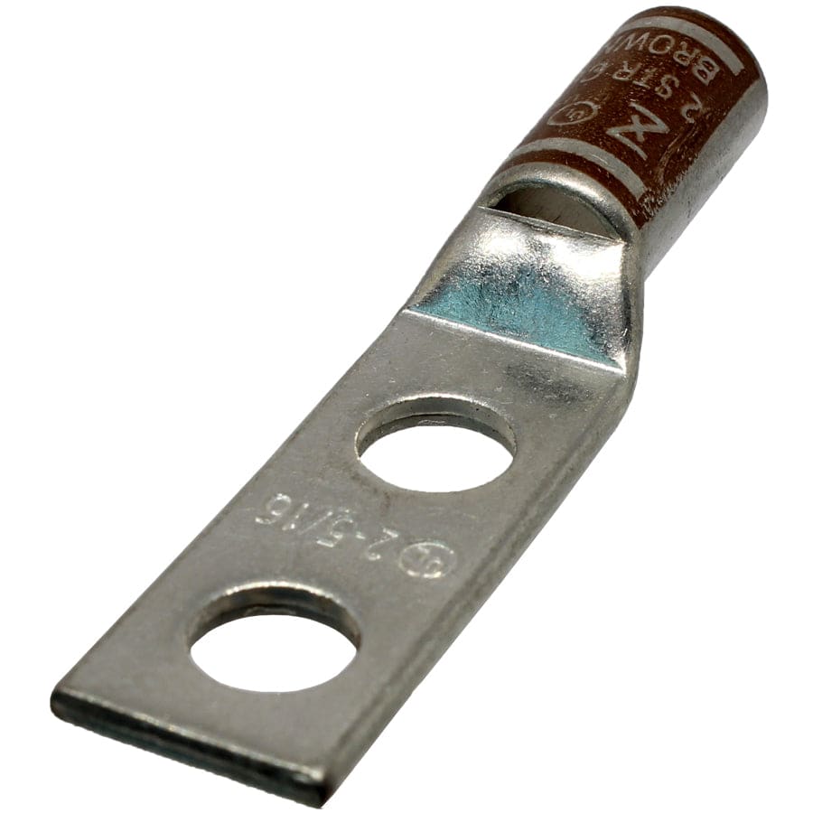 ST2516 - 2AWG Compression Lug - 5/16" Stud Size - Ferrules Direct