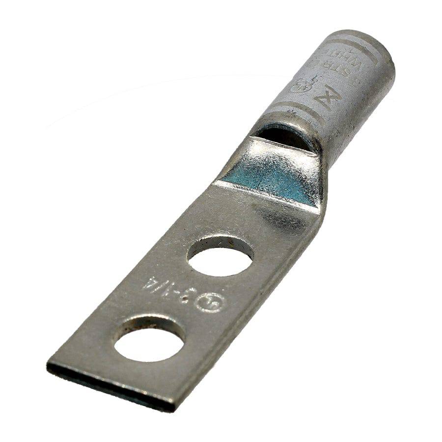ST314 - 3AWG Compression Lug - 1/4" Stud Size - Ferrules Direct