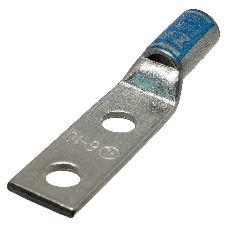 ST610A - 6 AWG Compression Lug - #10 Stud Size - Ferrules Direct