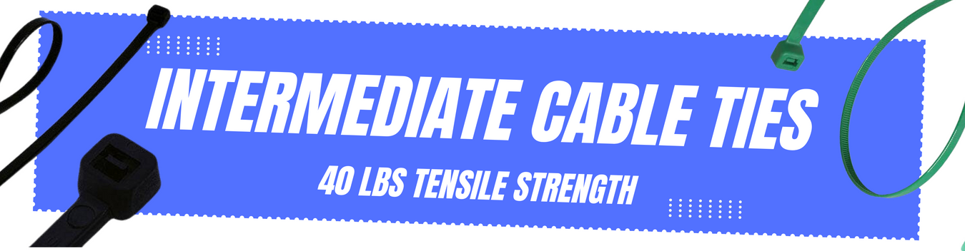 Intermediate Cable Ties (40 lbs)