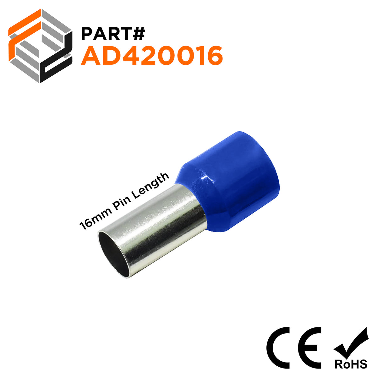 thumbnail image 2 of Interstate Pneumatics 0.781 Inch ID X 1.0 Inch Ferrules (12/PK) - F7332-12 2 of 6