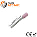 AT03412 - 22 & 24 AWG Single Insulated Wire Ferrules, 12mm Pin, Pink, 500 Pieces - Ferrules Direct