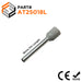 AT25018L - 14 AWG Insulated Wire Ferrules, 18mm Pin, Gray, Wide Collar, 500 Pieces - Ferrules Direct