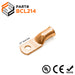 2 AWG Copper Battery Cable Lugs, Terminal Lugs, 1/4" Stud, 1 Piece -  BCL214 - Ferrules Direct