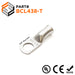 4 AWG Battery Cable Lugs, Tin Plated Copper, Terminal Lugs, 3/8" Stud, 1 Piece -  BCL438-T - Ferrules Direct