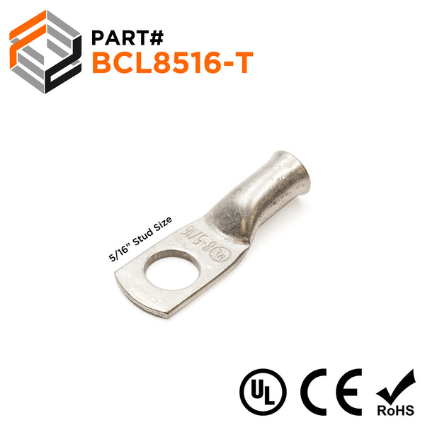 Ring Terminal Lug, Crimp, M6, 16mm (10 Pack) - Micro Ring Terminal Lug, Crimp, M6, 16mm (10 Pack) - Micro
