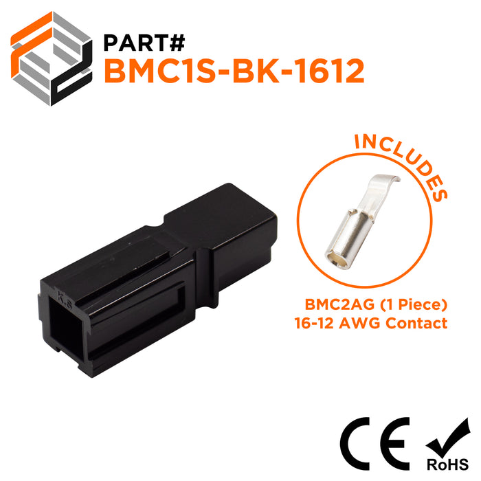 BMC1S-BK-1612 - Battery Connection Kit - Includes BMC1S-BK + BMC2AG (1 Piece) - Ferrules Direct