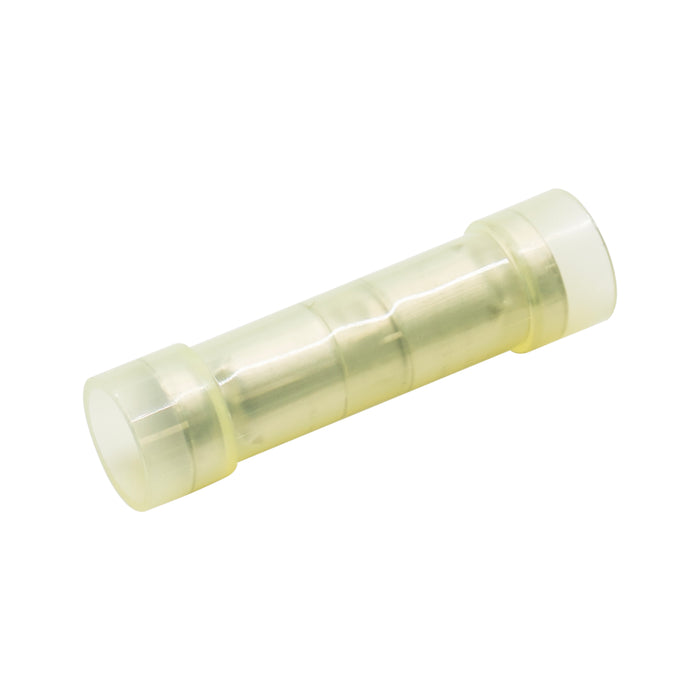 BNYDF5 - 12 to 10 AWG Nylon Butt Splice Connectors, Double Crimp, Flared, 50 Pieces - Ferrules Direct