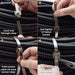 24" Heavy Duty Releasable Stainless Steel Cable Ties, 225lb Tensile, 316 Grade, 25-Pack - BTR10600 - Ferrules Direct