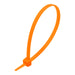CTS360OR - 14" Standard Cable Ties, 50-lb Tensile Strength, Orange, UL Recognized, 100-Pack - Ferrules Direct