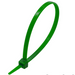 CTM100GN - 4" Miniature Cable Ties, 18-lb Tensile Strength, Green, 100 Pieces - Ferrules Direct