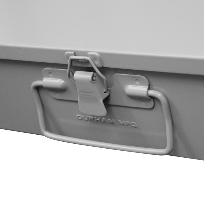 095-95-RSC-IND - Durham Steel Compartment Box, 9 Compartments, Gray, 1 Piece