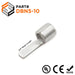 12-10 AWG Flat Blade Non Insulated Terminals, 3/8" Pin Length, 100 Pieces, DBN5-10 - Ferrules Direct