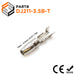 18 to 16 AWG Bullet Connectors, Male, Tin Plated Brass, Open Barrel, 0.14" Tab, 100 Pieces - DJ211-3.5B-T - Ferrules Direct