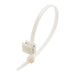 ECS360N - 14" Standard Cable Ties with Edge Clip Mount, 50-lb Tensile Strength, Natural, 100-Pack - Ferrules Direct