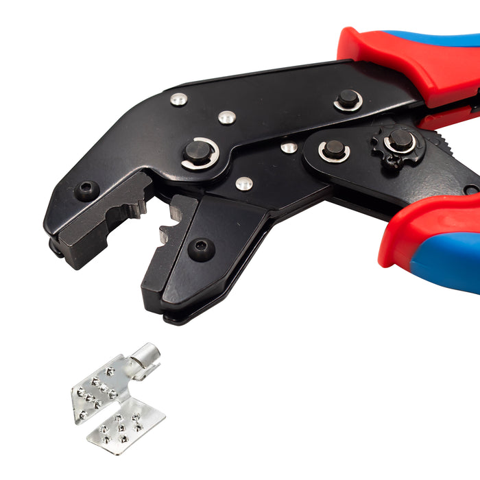 FD10019FL - 8 AWG Carbon Film Clamp Connectors Crimping Tool, 1 Piece