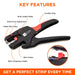 FD2608WS - 2-in-1 Wire Cutting and Wire Stripping Tool - Ferrules Direct