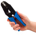 FD3550RV - 2 to 1 AWG Wire Ferrules Crimping Tool, Ratcheting, Bowtie Profile, 1 Piece - Ferrules Direct