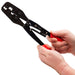 1 AWG to 3/0 AWG Wire Ferrules Crimping Tool, Ratchet, Heavy Duty, XL Length, B-Crimp Profile - FD5095 - Ferrules Direct