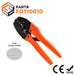 FDT10010 - 26 to 10 AWG Insulated Terminals Crimping Tool, Ratchet - 1 Piece - Ferrules Direct