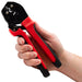 22 to 8 AWG Non Insulated Terminals Crimping Tool, XL Length - FDT10021 - Ferrules Direct