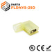FLDNY5-250 - Nylon Insulated Flag Quick Disconnect - 12-10 AWG - Ferrules Direct