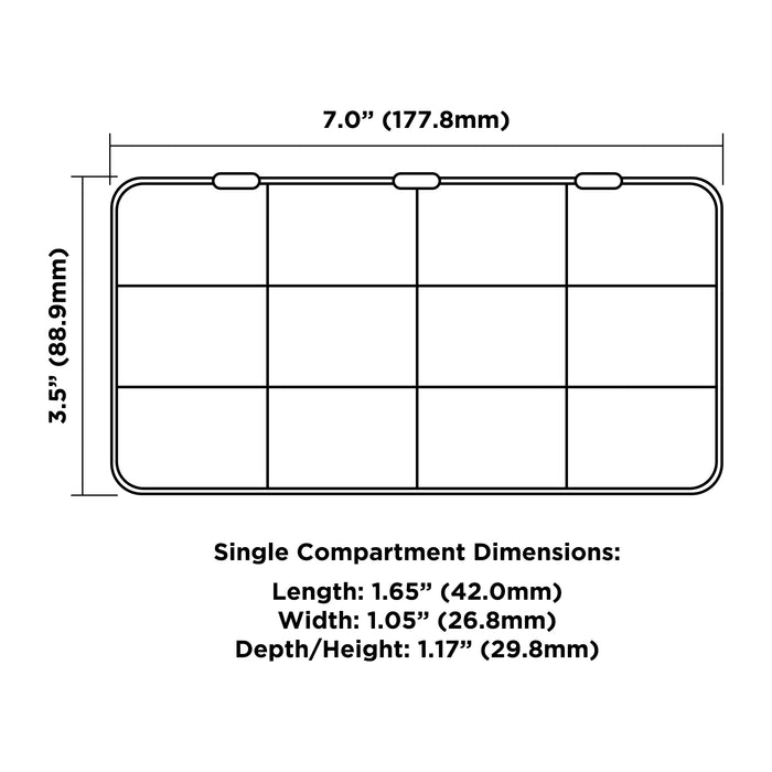 SKRM2210N · 22-10 AWG Mini Nylon Ring Terminals Kit, 180 Pieces, 1 Kit