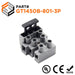GT1450B-801-3P - UL Approved Terminal Strips - 3 Poles - 10mm Pitch - Ferrules Direct