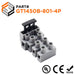 GT1450B-801-4P - UL Approved Terminal Strips - 4 Poles - 10mm Pitch - Ferrules Direct