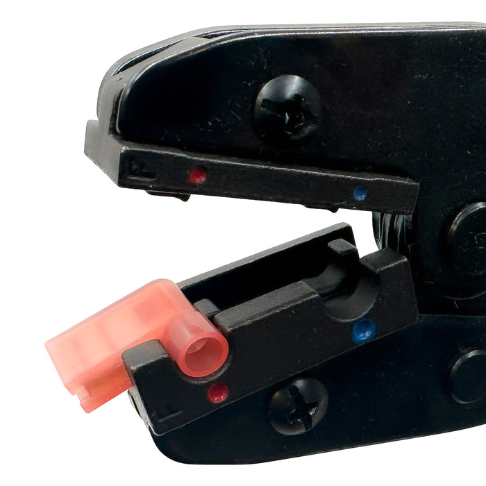 KST2000F - UL Approved Insulated Flag Terminal Crimping Tool - 22-14 AWG