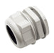 M5031GY - M50 x 1.5mm Metric Thread Nylon Cable Gland, Gray, Range: 1" to 1-1/4", UL Listed, IP68, IP69K - 1 Piece - Ferrules Direct